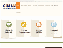 Tablet Screenshot of ciman.com.br